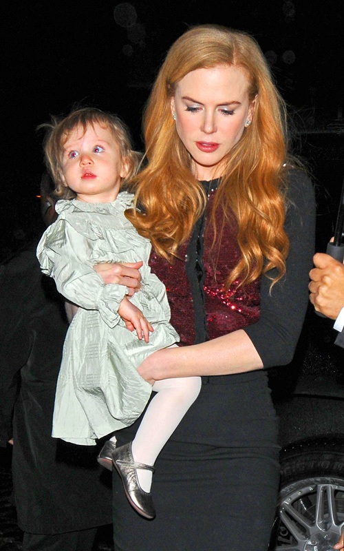 Nicole Kidman�s Night Out with Sunday Rose